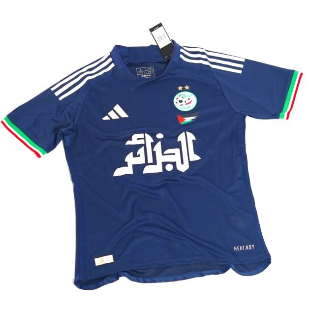T-shirt Algeria Blue Adidas Good Qualité