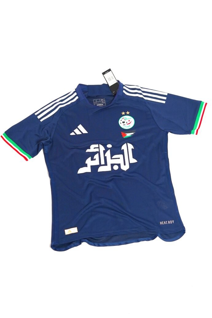 T-shirt Algeria Blue Adidas Good Qualité