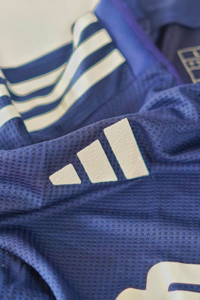 ⁦T-shirt Algeria Blue Adidas Good Qualité⁩ - الصورة ⁦6⁩